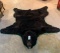 GIANT BLACK BEAR RUG  TAXIDERMY