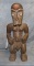 CARVED TRIBAL STATUE FROM JOHN BROMMEL'S COLLECTION TAXIDERMY