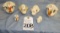 6 SMALL SKULLS (6x$)  TAXIDERMY
