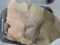 BOX OF MISC LEATHER