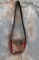 VINTAGE ZEBRA HIDE & IGUANA HIDE LEATHER PURSE