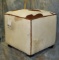 COWHIDE OTTOMAN TAXIDERMY