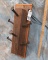 RAILROAD SPIKE HAT RACK