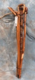 5 WOODEN WALKING CANES (5X$)