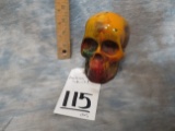 AMBER SKULL