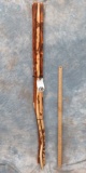 5 CEDAR WALKING STICKS/CANES (5X$)