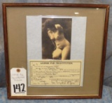 LICENSE FOR PROSTITUTION PICTURE REPRODUCTION
