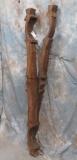 2 WOODEN OX YOKE (2x$)
