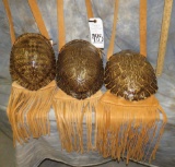 3 TURTLE SHELL PURSES (3X$) TAXIDERMY