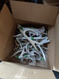 BOX OF 30LBS OF ANTLERS  TAXIDERMY