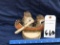 DOUBLE CHIPMUNK IN A CANOE TAXIDERMY