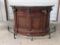 REALLY NICE MARBLE TOP BAR WITH FOOT RAIL (JOHN BOMMEL'S COLLECTION)