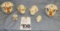 6 SMALL SKULLS (6x$)  TAXIDERMY