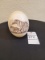 ZEBRA SCRIMSHAWED OSTRICH EGG
