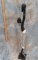 2 AFRICAN WOODEN MASKS (BONE INLAY) (2X$)