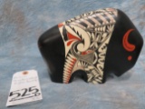 BISON HANDPAINTED AZTEC DESIGN