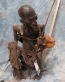 WOODEN WITCH DOCTOR