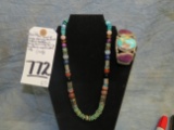 2 PIECE HANDMADE NAVAJO JEWELRT SET (2X$)