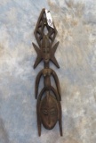 OLD IVORY COAST AFRICAN MASKS