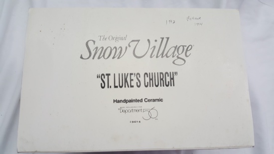 the original snow villiage