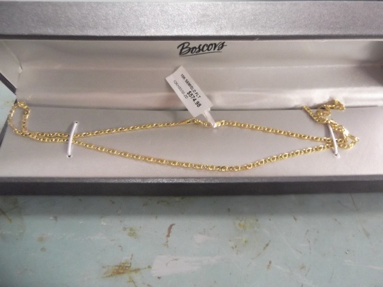 20" 10kt gold chain