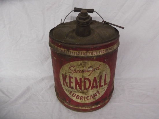Kendall oil can