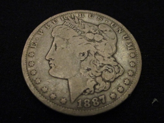 1887 Morgan Dollar