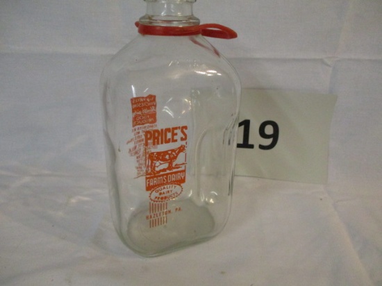 Price's Milk Bottle