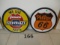 Lot of 2 signs Phillips 66 & Chevrolet