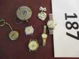 Lot of wristwatches & Parts