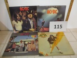 AC/DC LP's