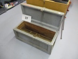Antique carpenters tool box