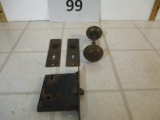 Antique lock set