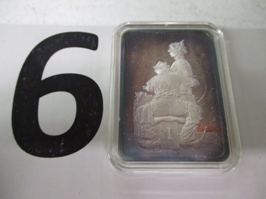 .99 silver bar #6 Norman Rickwell best loved covers