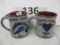 pair of stoneware mugs eyers Grove Pennsylvania