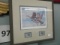 George McLean numbered and signed 1987 Canadian wildlife habitat stamp print