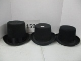 3 top hats