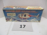 Hughes 500 helicopter battery operated toy original box