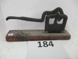 vintage tobacco cutter