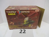 twirly birds Eagle courier copter by ideal original box