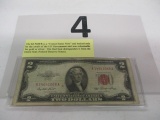 1953 red seal $2 bill
