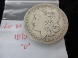 1890 o Morgan dollar