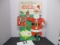 7up cardboard Santa counter  standup display