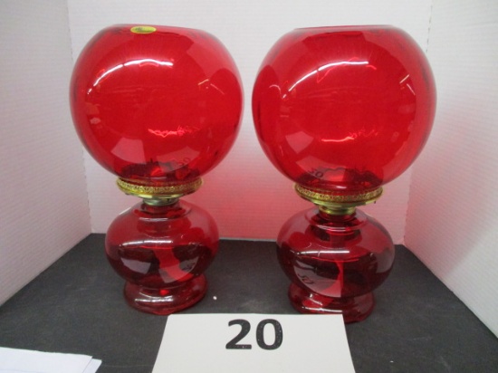Red sherwood oil lamps