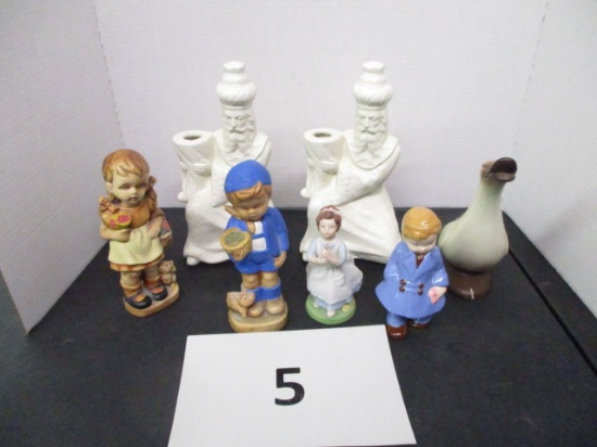 lot of 7 figurines