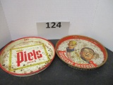 Piels and Duquesne beer trays