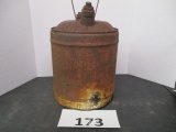 Amalie five gallon oil can