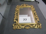 gold frames mirror
