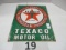 Texaco Motor Oil metal sign