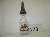 1 quart Gargoyle Moboil oil bottle